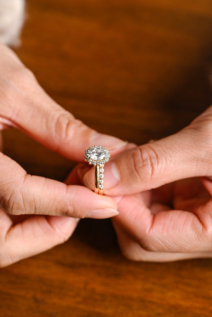 Bridal ring set for her