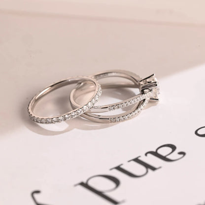 Luxury engagement ring set