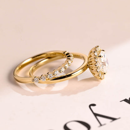 Classic bridal ring set