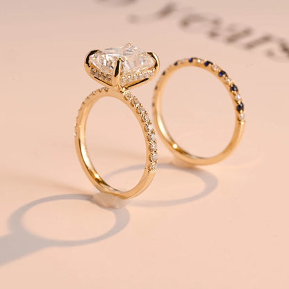 Unique diamond band ring