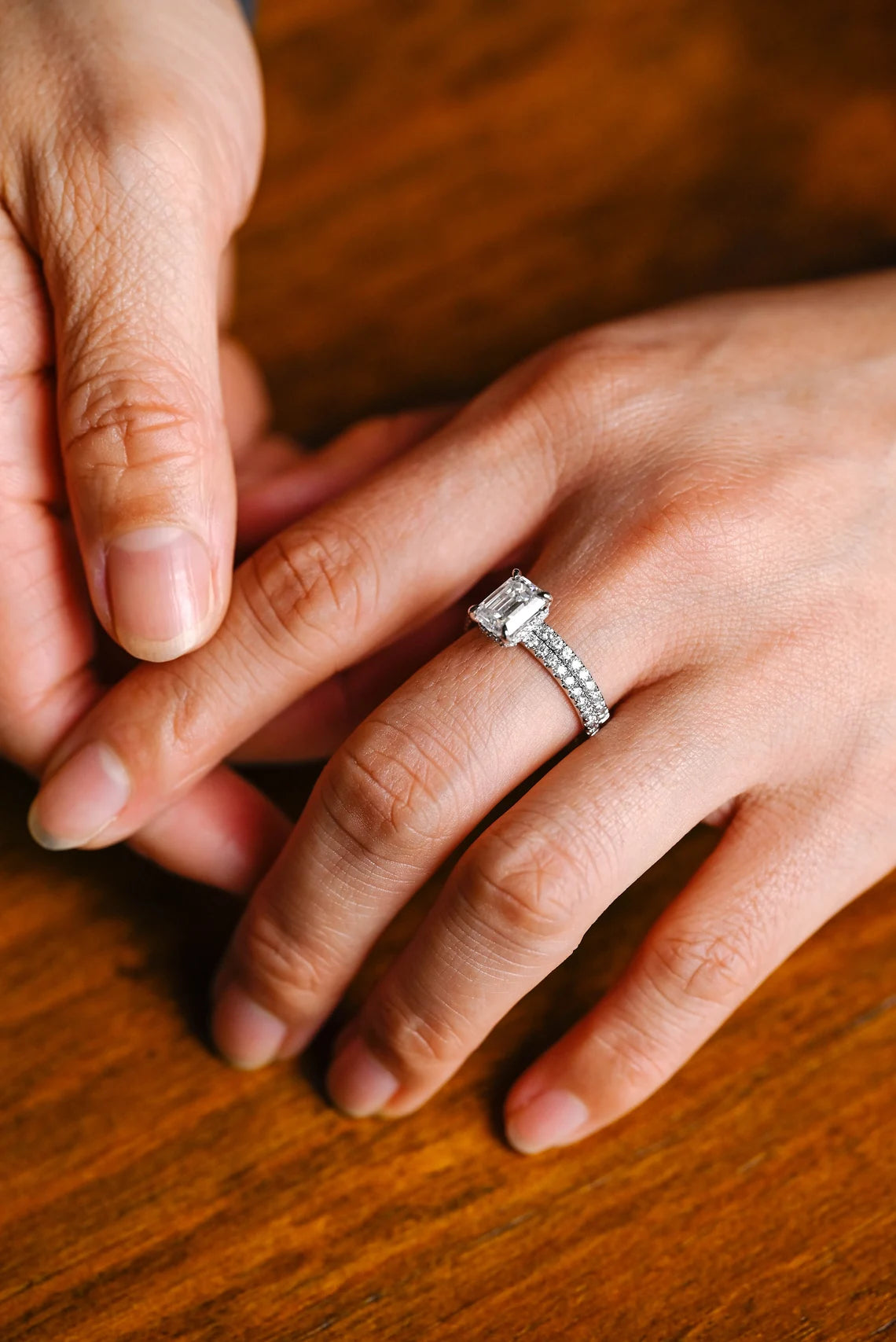 Handmade engagement ring