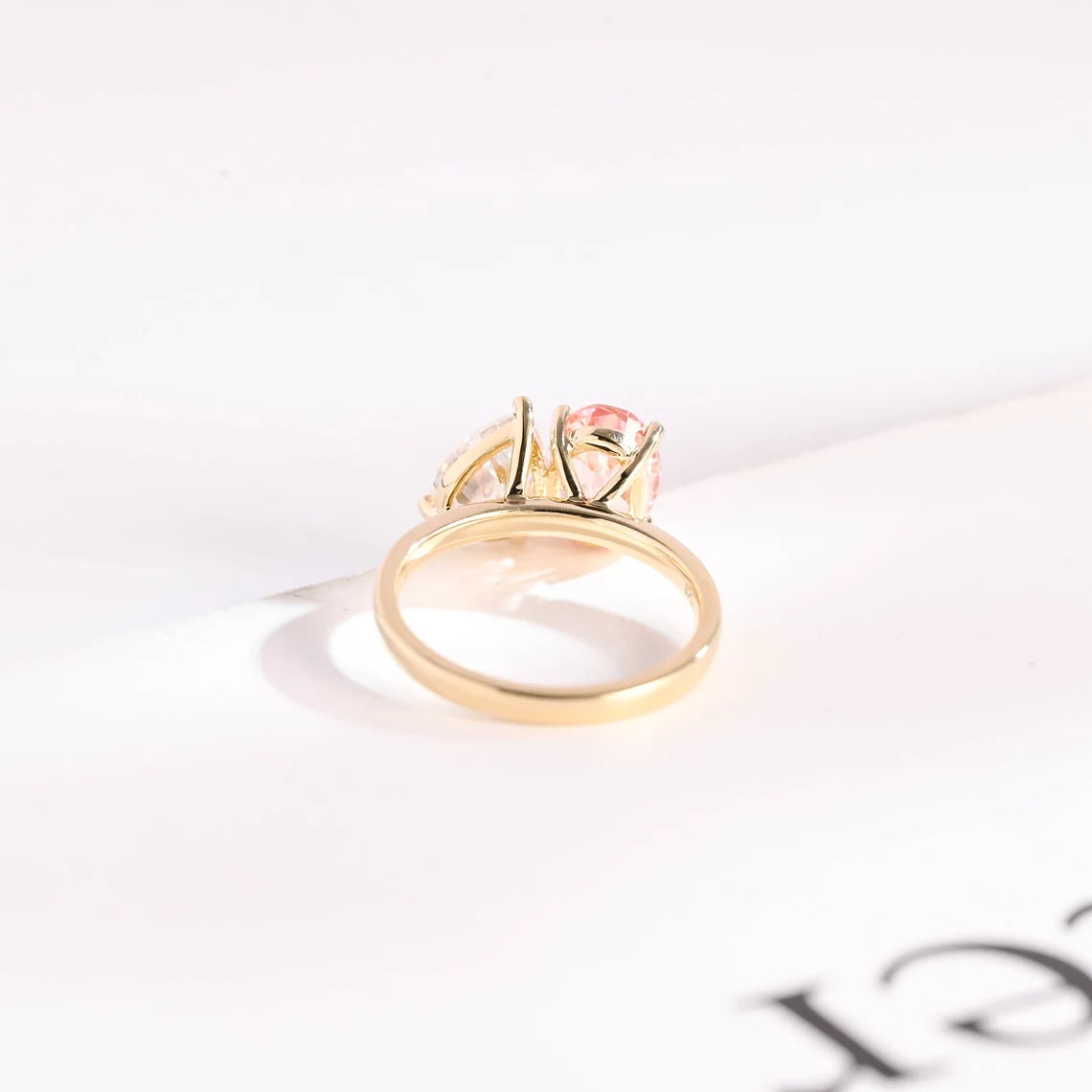 Romantic proposal ring