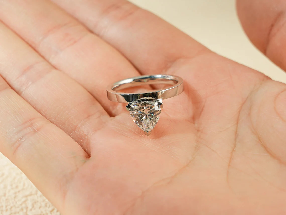 Handmade engagement ring