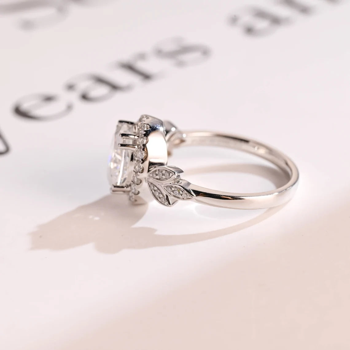 Vintage Moissanite Ring