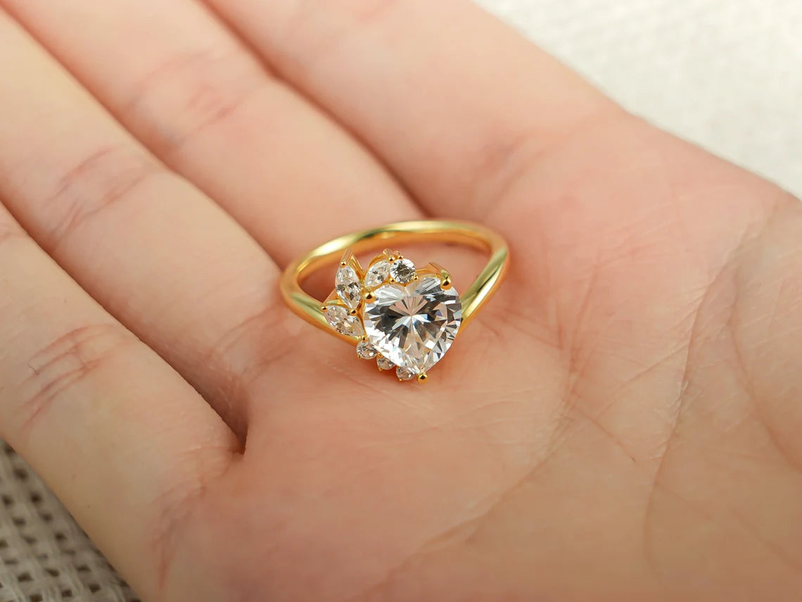 Handmade engagement ring