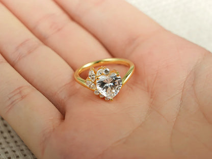 Handmade engagement ring