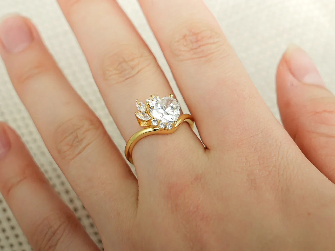 Modern vintage ring