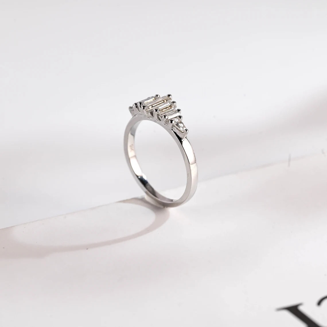 Stackable wedding band