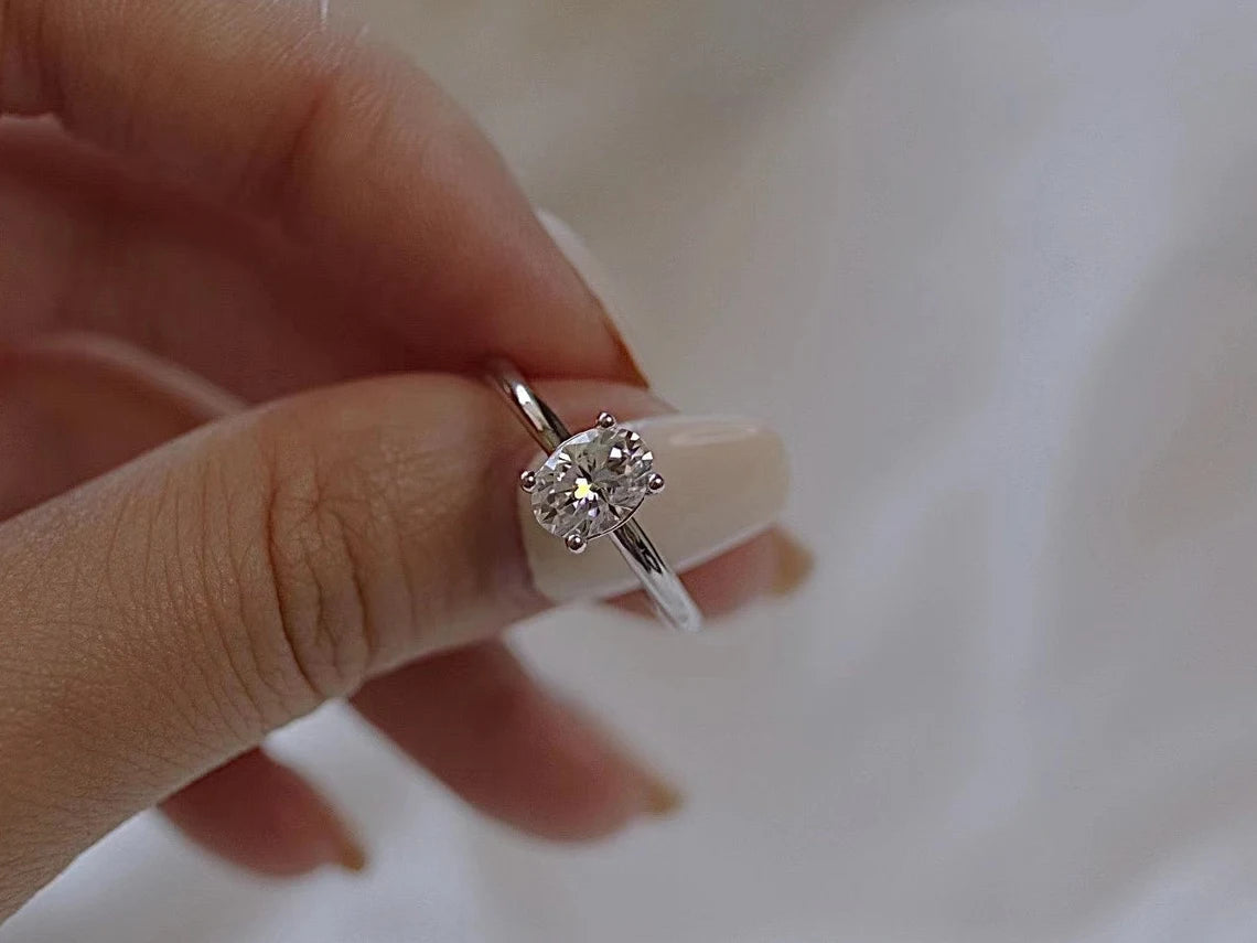 Classic Gold Engagement Ring