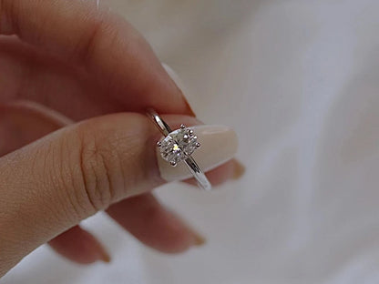 Classic Gold Engagement Ring