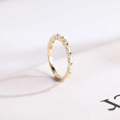 Prong-set engagement ring