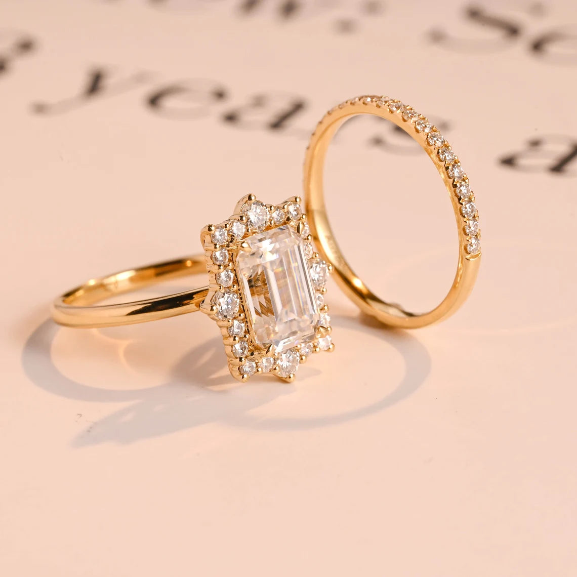 Straight shank ring