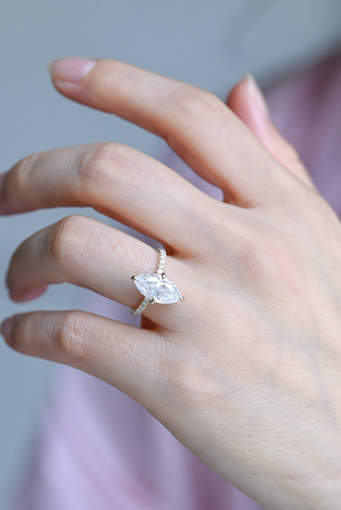 Custom engagement ring