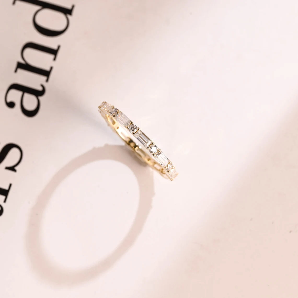 Full eternity wedding band