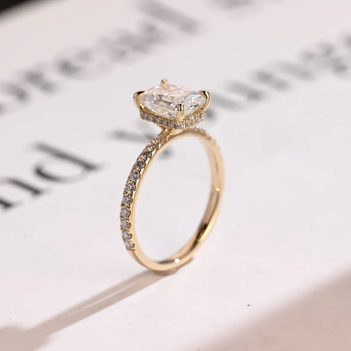 Gold Glow Promise | Hidden Halo Shine | Wedding Spark

