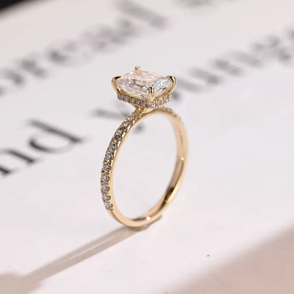 Gold Glow Promise | Hidden Halo Shine | Wedding Spark

