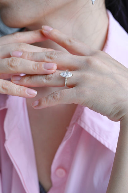 Luxury moissanite jewelry