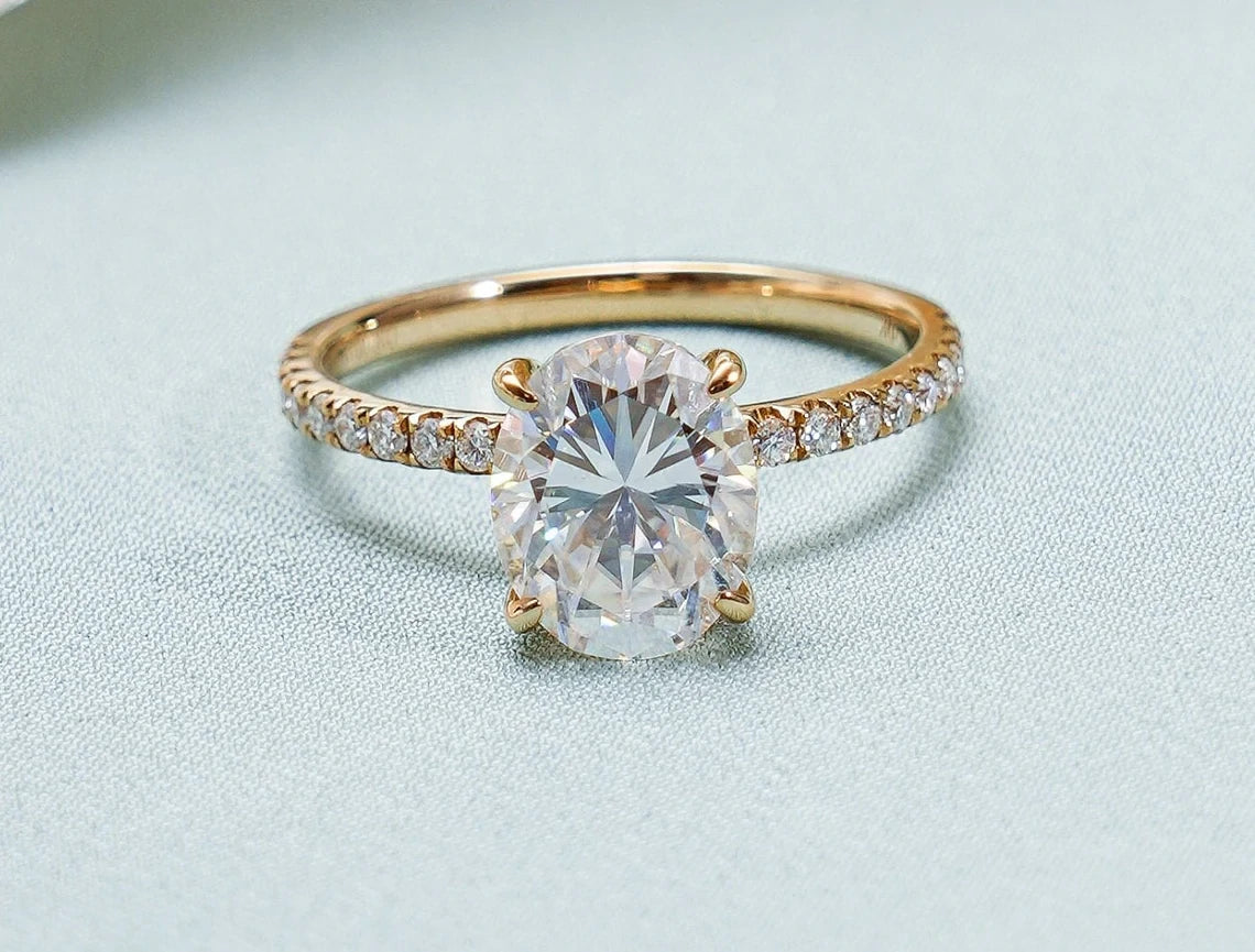 engagement ring for her | anniversary ring gift | vintage look ring

