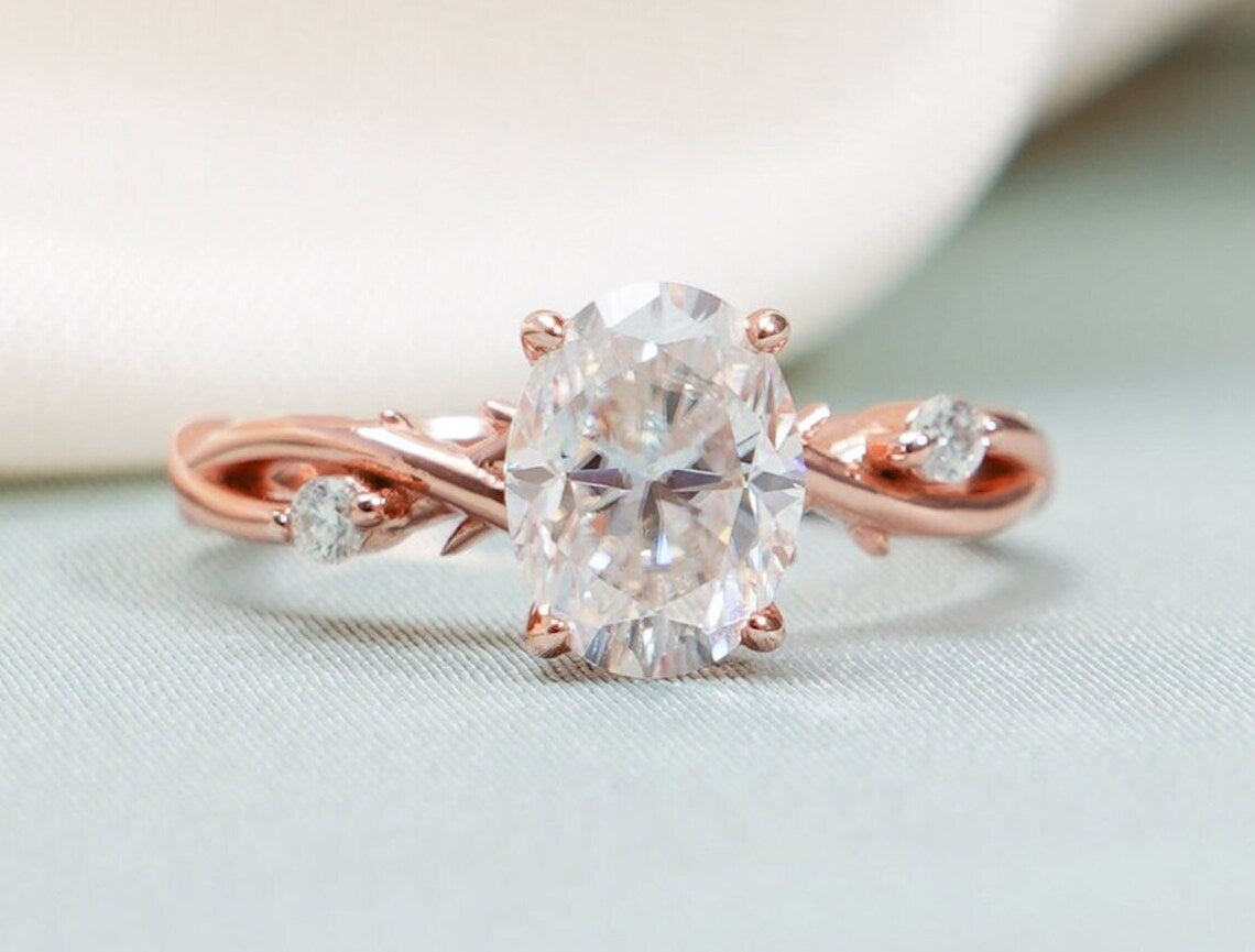 Flower Engagement Ring