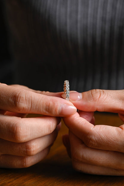 Timeless eternity ring