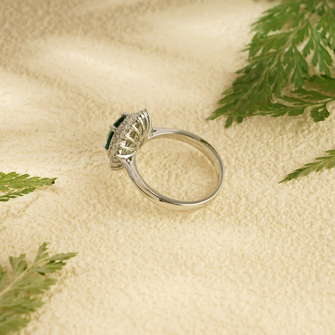 oval engagement ring