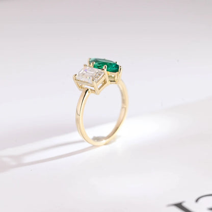 Two stone proposal ring