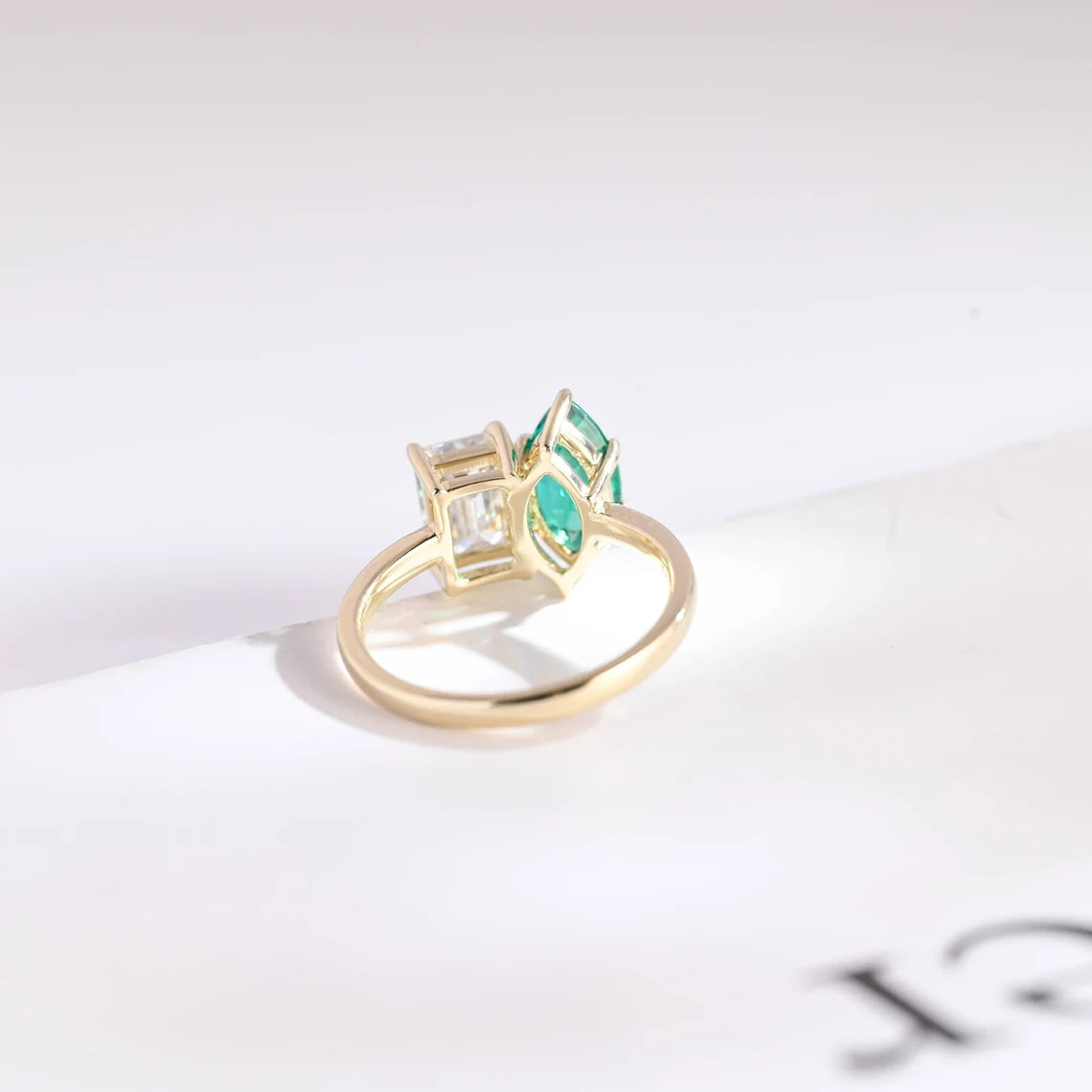 Romantic proposal ring