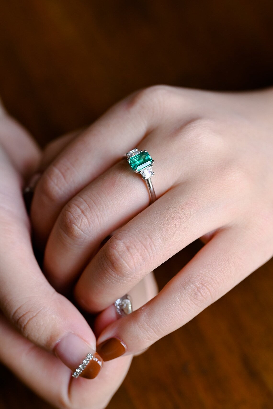 Modern wedding ring
