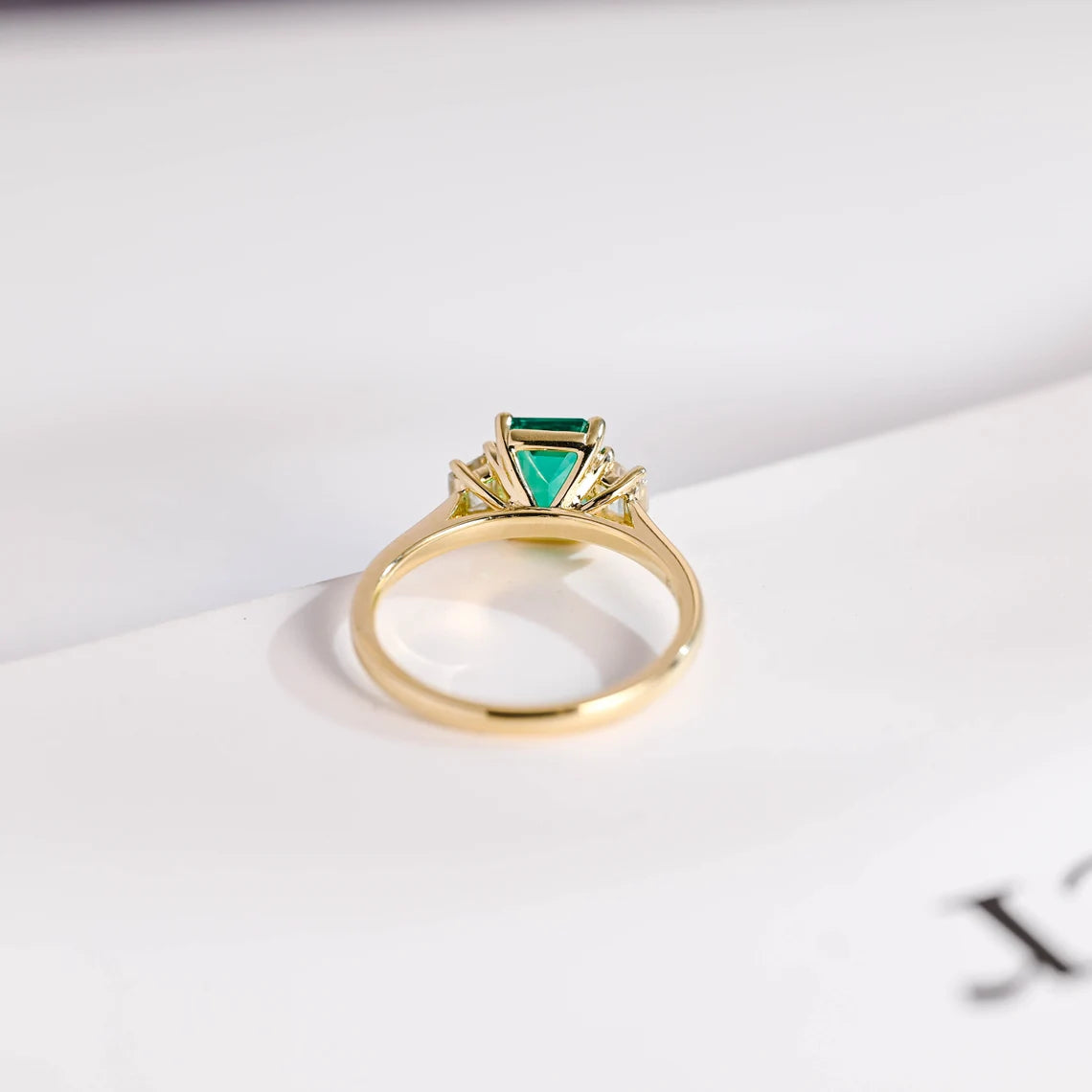 Handcrafted gold ring
