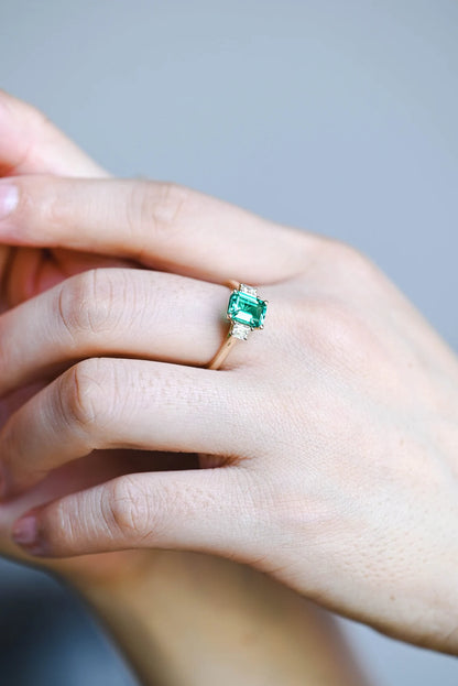 Minimalist luxury ring