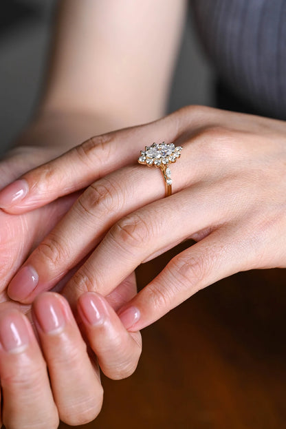 Romantic proposal ring