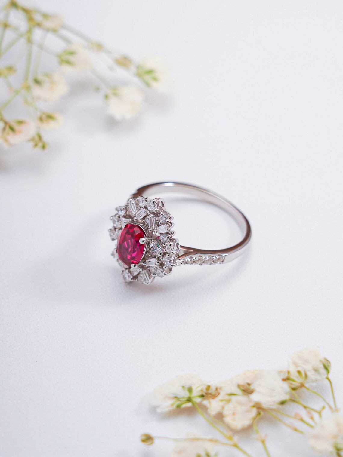 Ruby Anniversary Ring