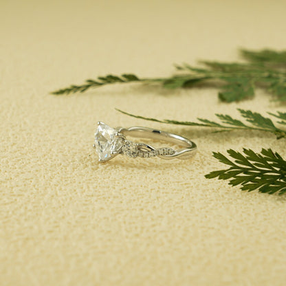 Vintage inspired wedding ring