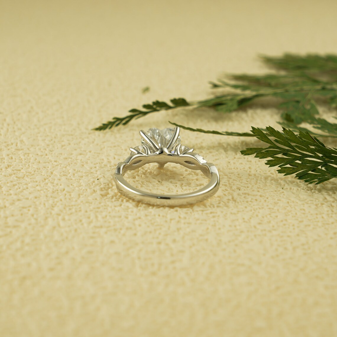 Romantic proposal ring