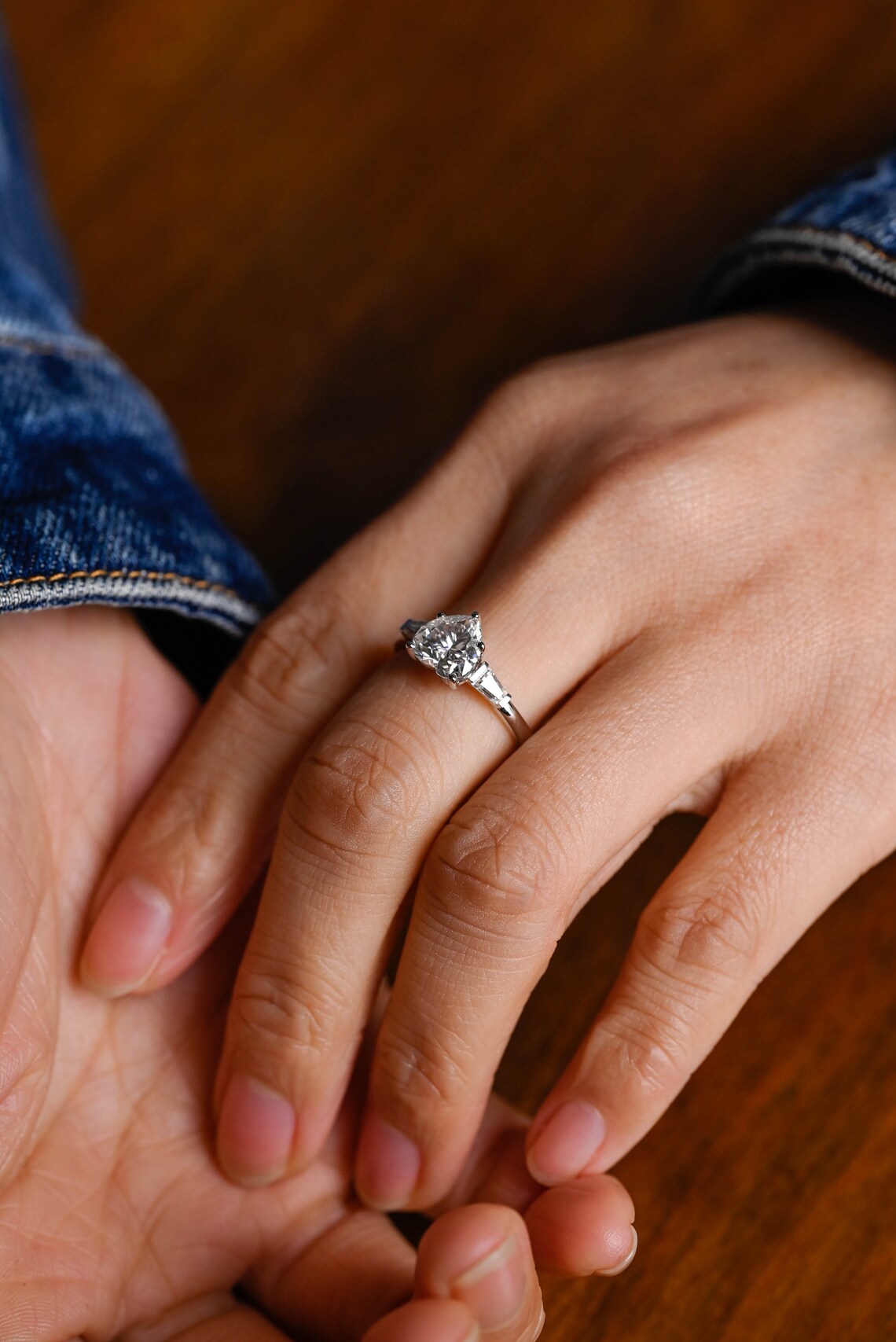 Luxury moissanite jewelry