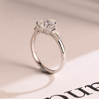 Romantic engagement ring