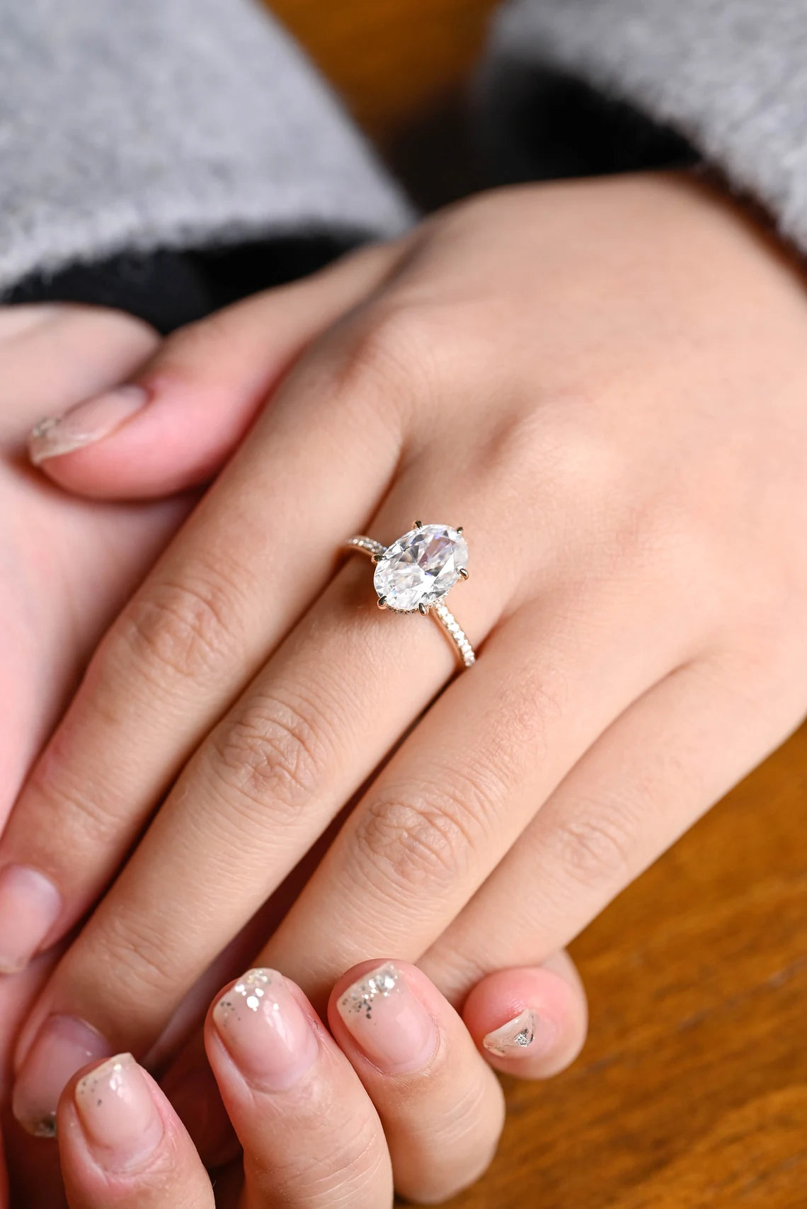 Modern Halo Ring Design