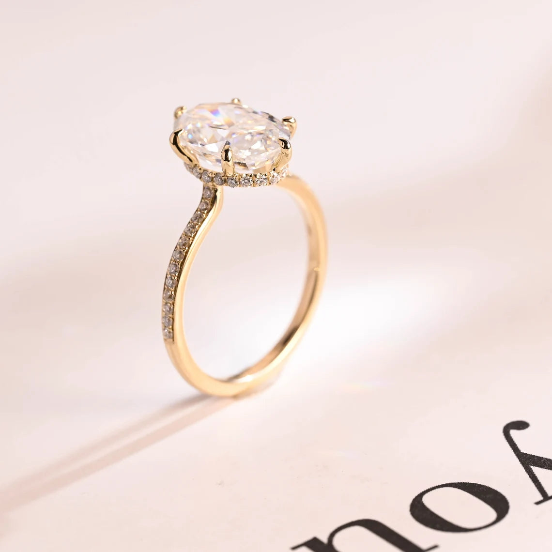 Half Eternity Pave Band