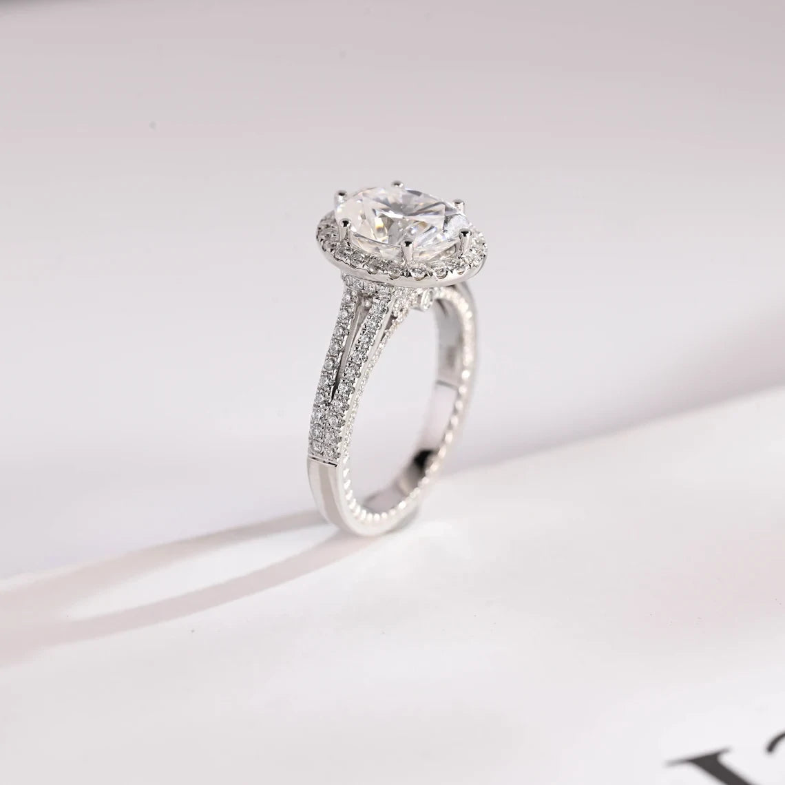 Halo Engagement Ring