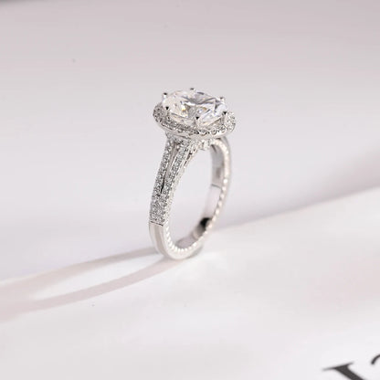 Halo Engagement Ring