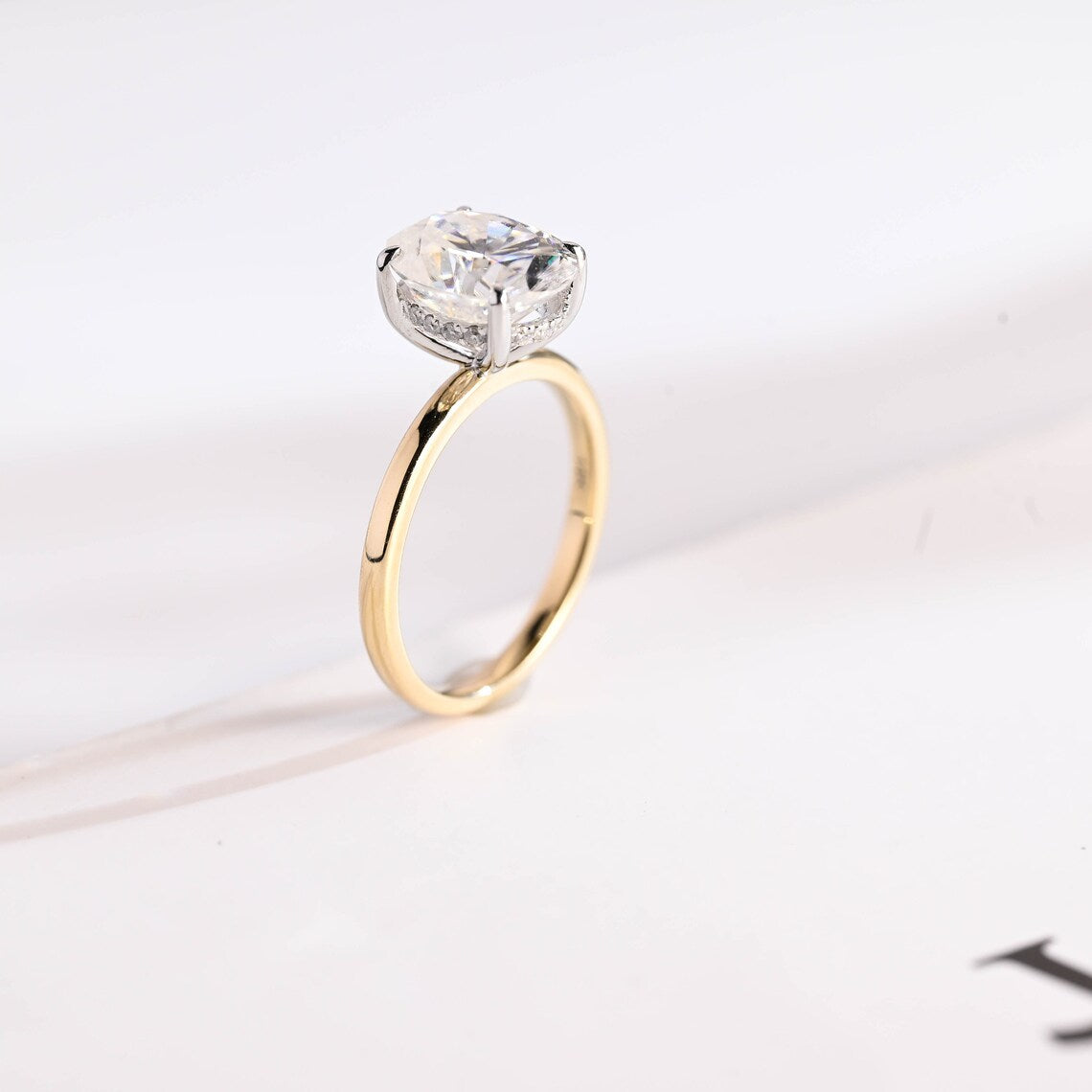 Two Tone Gold Ring