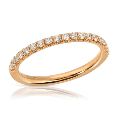 Eternity pave wedding band