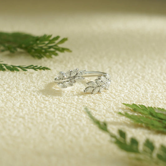 Open wedding band