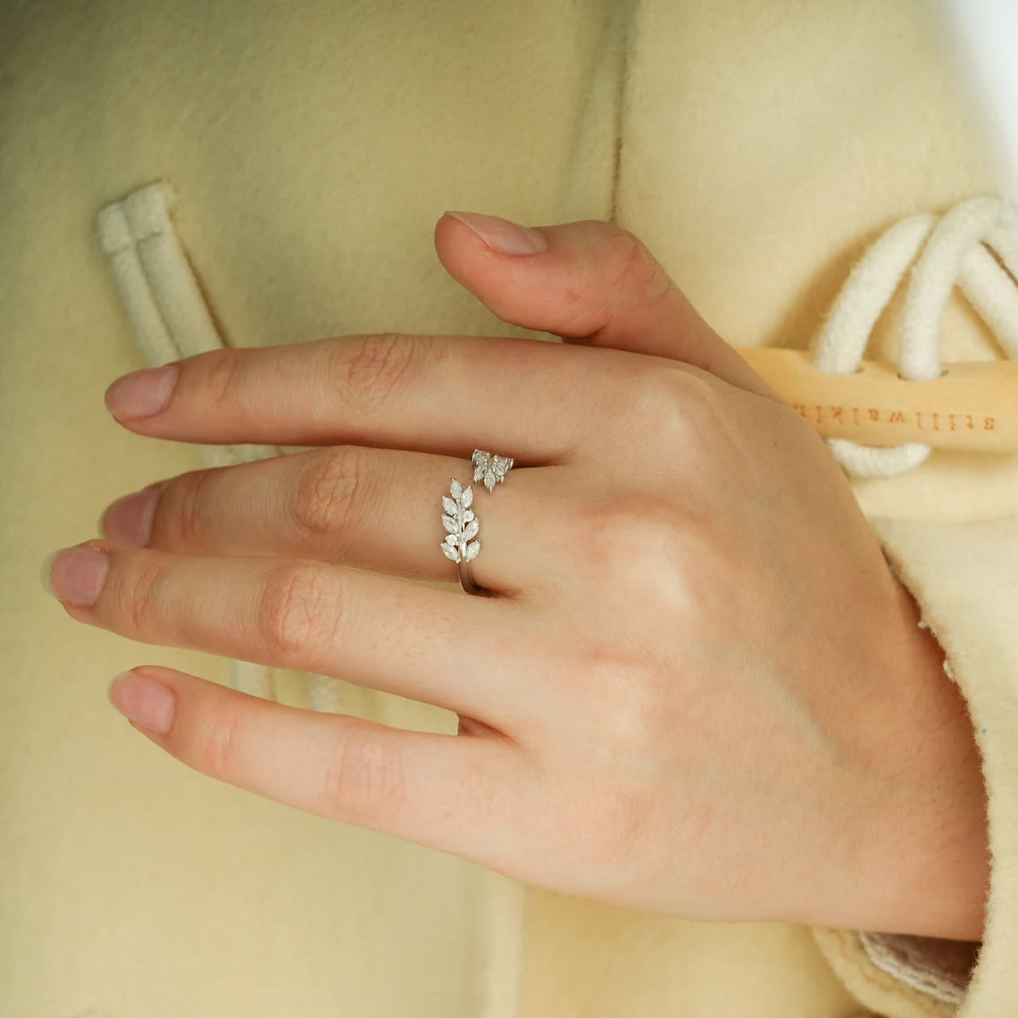 Handcrafted moissanite jewelry