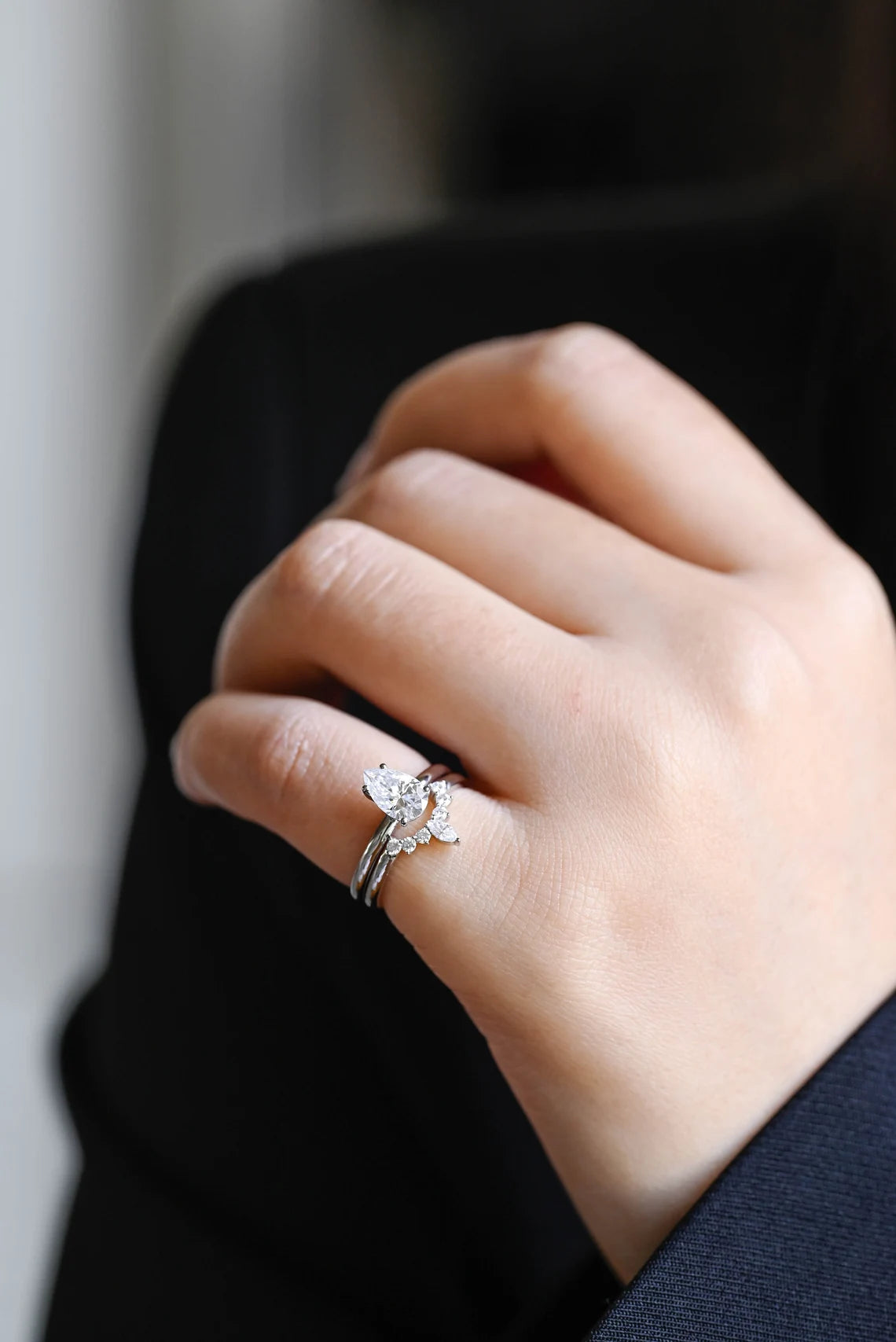 Bridal ring set for her