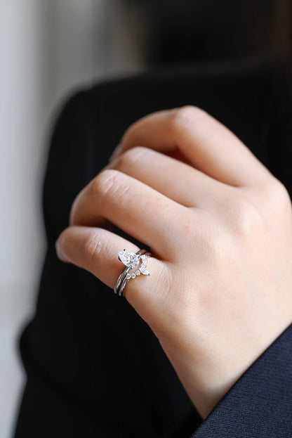 Bridal ring set for her
