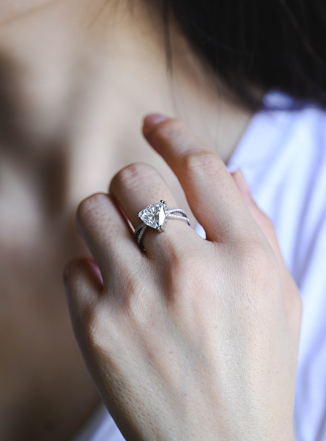 Unique wedding ring for her