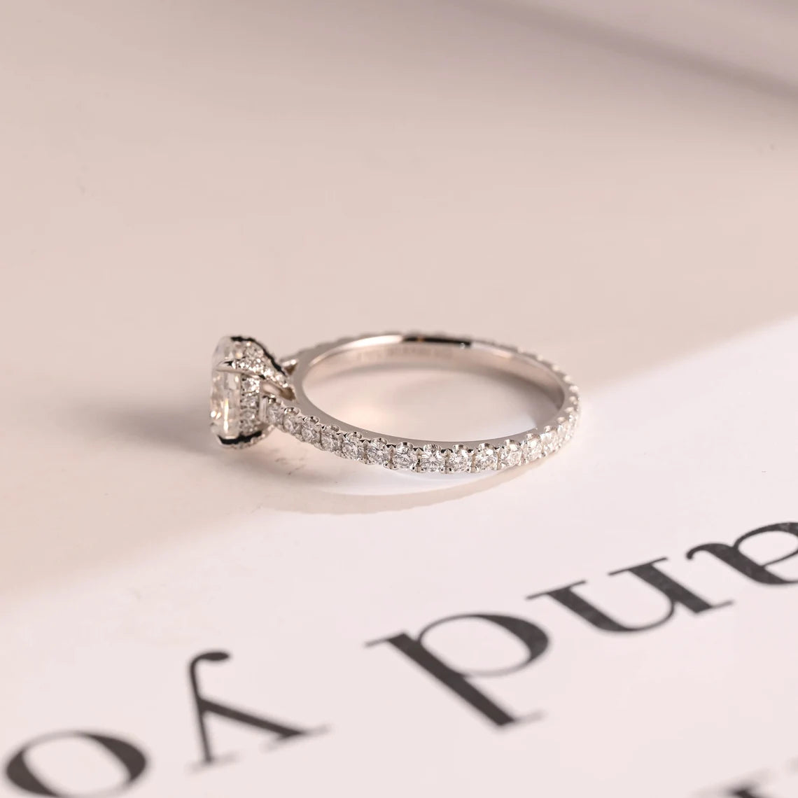 Classic Pave Engagement Ring