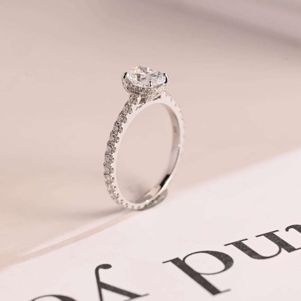Oval Moissanite Diamond