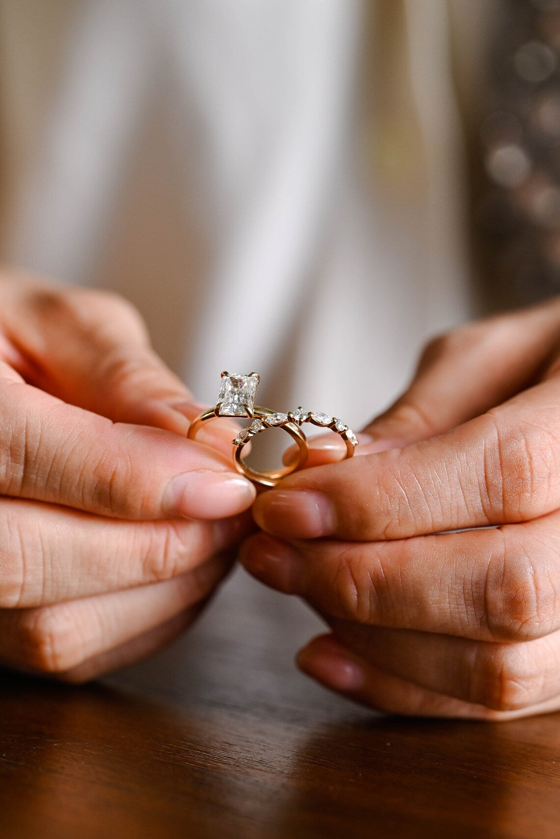 Anniversary ring set